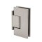FHC Venice Square 5 Degree Positive Close Offset Short Back Plate Wall Mount Hinge, Satin Nickel (US15) Finished