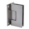 FHC Venice Series Wall Mount Hinge for Shower Doors - Short Back Plate, Satin Nickel (US15) Finished