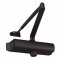 Accentra YDC204 Door Closer, Non-Hold Open with Tri-Packed Arms, Spring Size 4, Dark Bronze Painted (US20) Finish