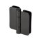 FHC Zephyr 180 Degree Glass-To-Glass Outswing Or Bifold Inswing Hinge for Shower Doors - 3/8" Glass, Matte Black (BLK) Finished